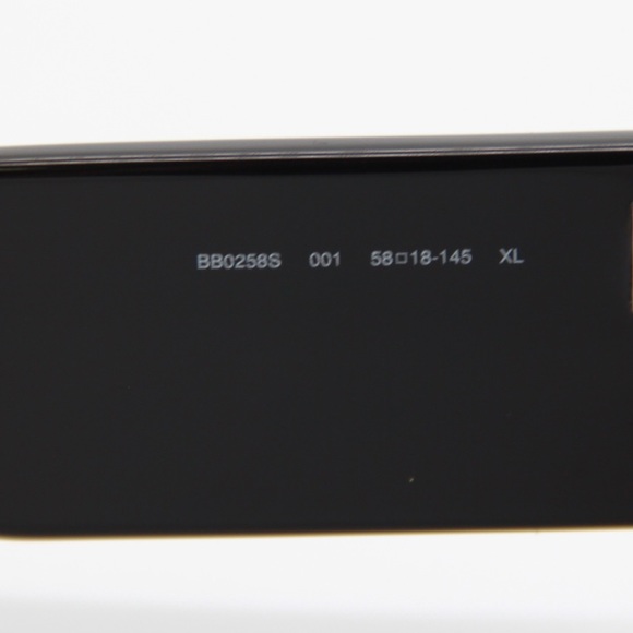 NEW BB0258S 001 OVERSIZED BALENCIAGA BLACK SUNGLASSES - Picture 13 of 15